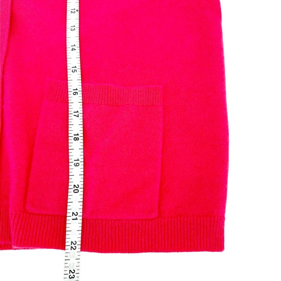 J.CREW Cashmere Patch-pocket Cardigan Sweater in Icy Rose - Picture 8 of 9